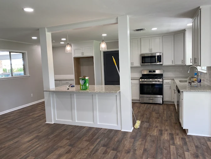 Completed countertop project — Louisiana Stone Center Broussard LA